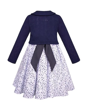 Vestido con suéter Gerat Montevideo manga larga para niña