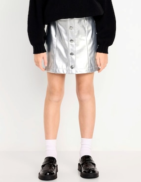 Falda Old Navy de algodón para niña