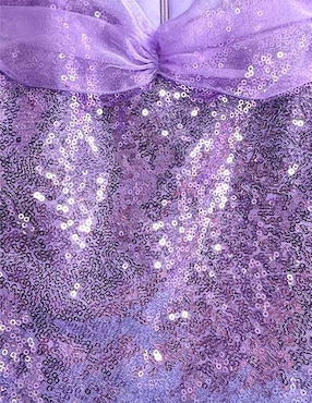 Vestido Fantasy Ruz manga hombros descubiertos para niña