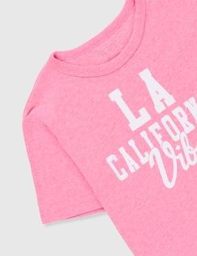Playera The Children's Place manga corta para niña