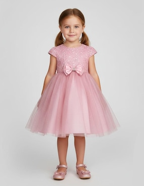Vestido Gerat Austria manga cap para niña