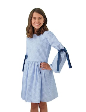 Vestido Carana manga larga para niña
