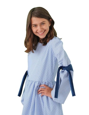 Vestido Carana manga larga para niña