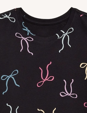 Playera Old Navy manga corta para niña