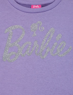 Vestido Barbie manga con puño para niña