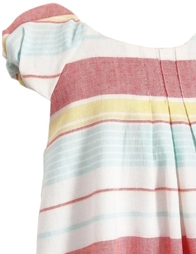 Vestido Carana manga ranglán para niña