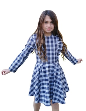 Vestido Carana manga larga para niña