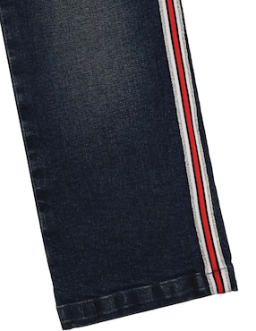Jeans straight Ferrioni Lucci M28896 deslavado para niña
