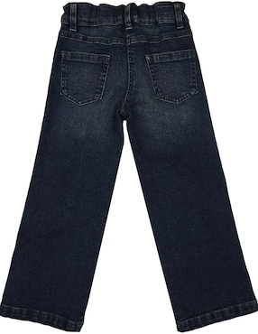 Jeans straight Ferrioni Lucci M28896 deslavado para niña