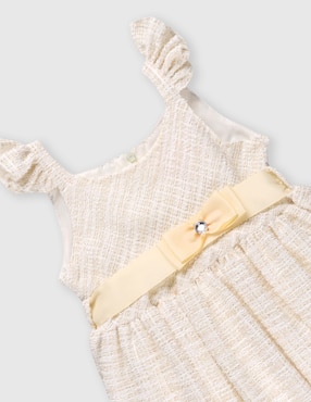 Vestido Chersi manga cap para bebé niña