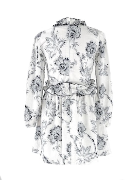 Vestido Carana Flor Marino manga amplia para niña