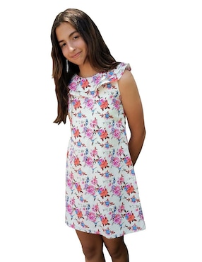 Vestido Carana Rosa Granate para niña