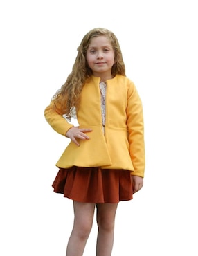 Abrigo Carana de lana para niña