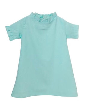 Vestido Carana manga con pliegues para niña