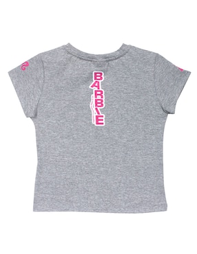 Playera Barbie Barbie manga corta para niña