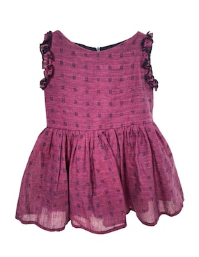 Vestido Carana Voile Púrpura para niña