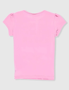 Playera Ferrioni manga corta para niña