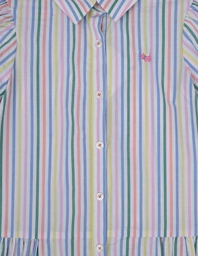 Vestido Ferrioni Gaina manga regular para niña