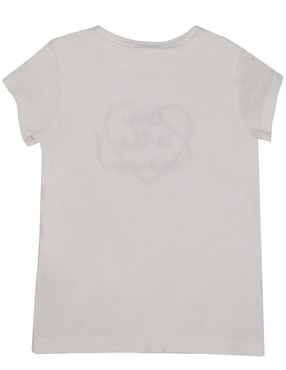 Playera Ferrioni Love manga corta para niña