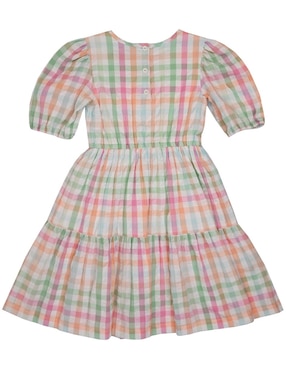 Vestido Ferrioni Elise manga ranglán para niña