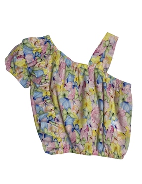 Conjunto casual Fiorella de algodón para niña