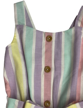 Jumpsuit Fiorella de algodón para niña