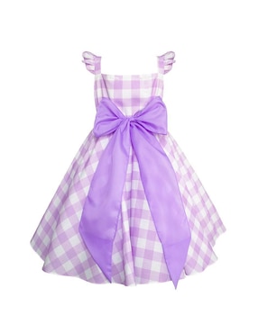 Vestido Gerat manga volantes para niña