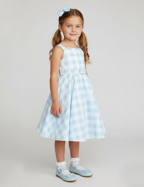 Vestido Gerat sin manga para niña