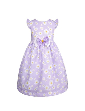 Vestido Gerat manga volantes para niña