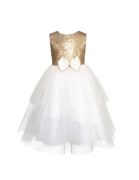 Vestido Gerat sin manga para niña
