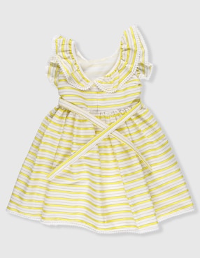 Vestido Chersi manga mariposa para niña