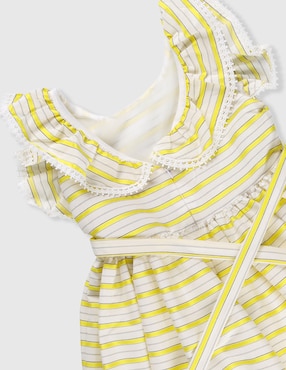 Vestido Chersi manga mariposa para niña
