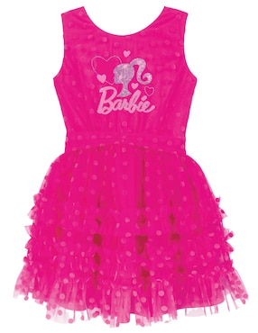 Vestido barbie para niña