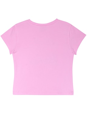 Playera Barbie Barbie manga corta para niña