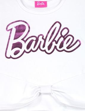 Playera Barbie para niña