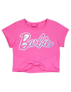 Playera Barbie para niña