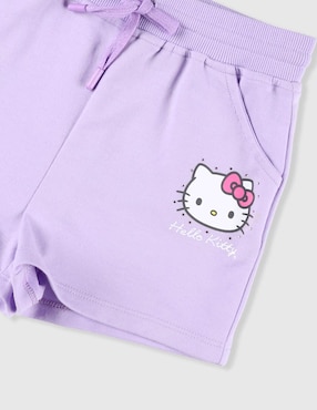 Short hello kitty hello kitty para niña