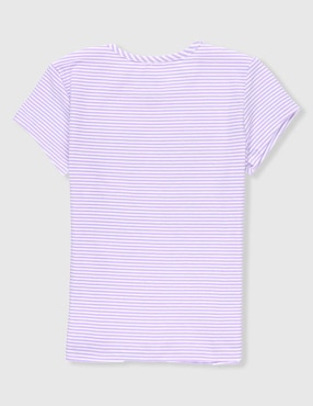 Playera Hello Kitty Hello Kitty manga corta para niña