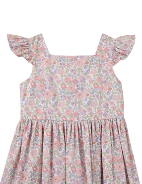Vestido Ferrioni Solange manga mariposa para niña