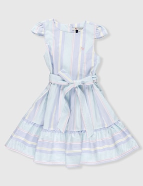 Vestido Ferrioni manga cap para niña