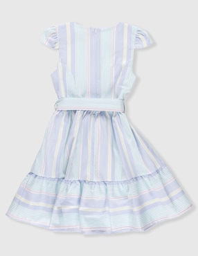Vestido Ferrioni manga cap para niña