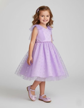 Vestido Gerat sin manga para niña