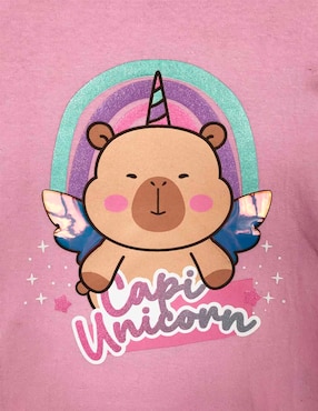 Playera Guz manga corta para niña