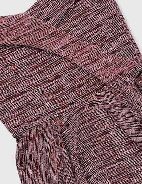 Vestido Pink & Violet hombros descubiertos para niña