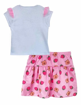 Conjunto ceremonia Guz de algodón para niña