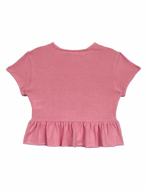 Playera Bluey manga corta para niña