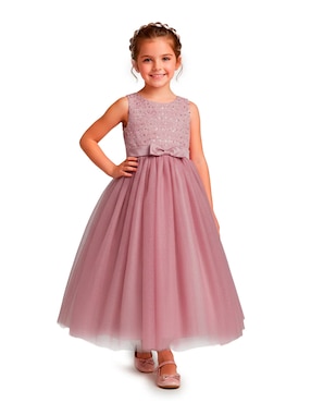 Vestido Flory Catalina sin manga para niña