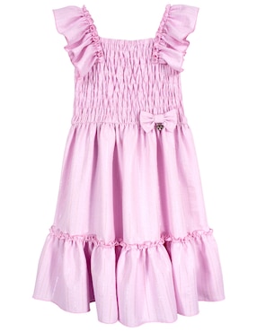 Vestido Barbie sin manga para niña
