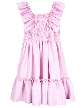 Vestido Barbie sin manga para niña