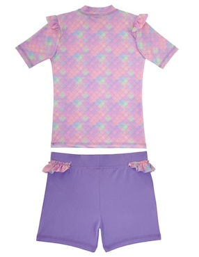 Conjunto wetshirt Skysoul estampado gráfico para niña